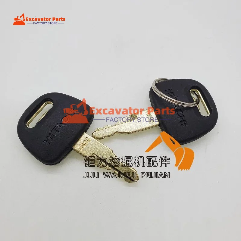 For Hitachi ZAX EX 70 120 200 230 240 330-3/5/6 Complete Car Door Lock Key Excavator Parts