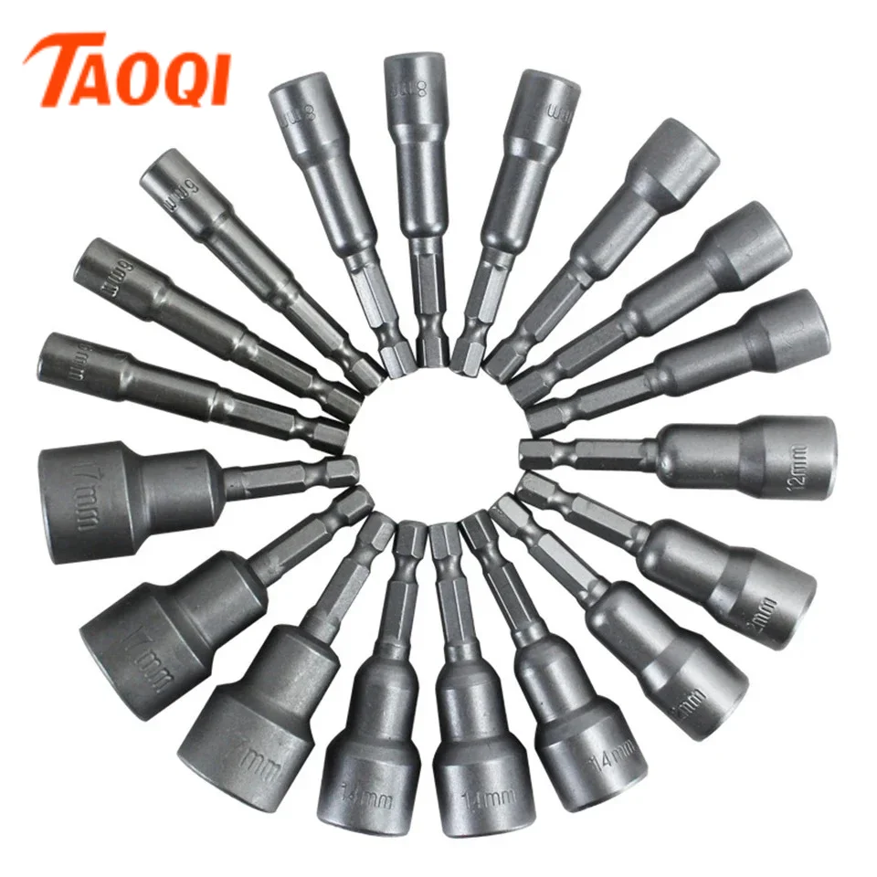 

1/5PCS 5mm-17mm Hex SocketS Sleeve Nozzles Nut Driver Set Screwdriver Set Schroevendraaier Set Bits Sets Tools