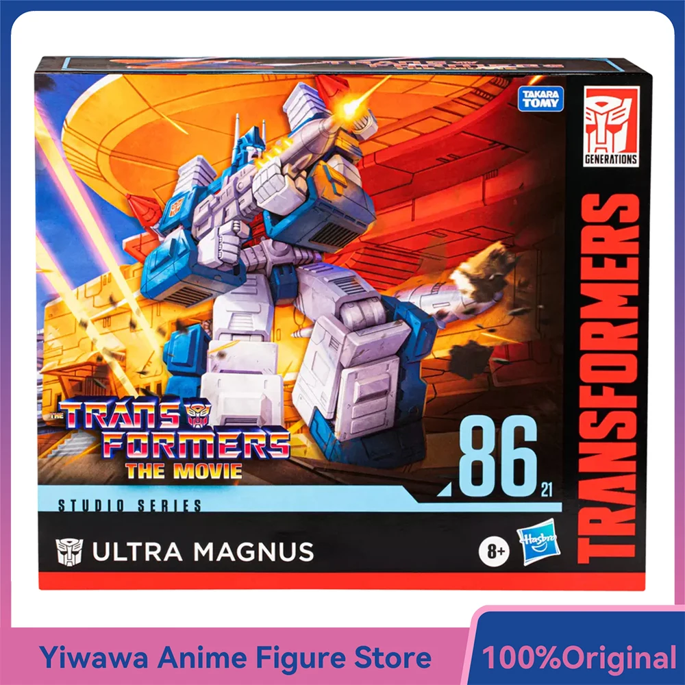 

[In-Stock] Hasbro Transformers Studio Series SS86-21 Ultra Magnus 24CM Commander Class Action Anime Movie Figure Model Toy Gifts