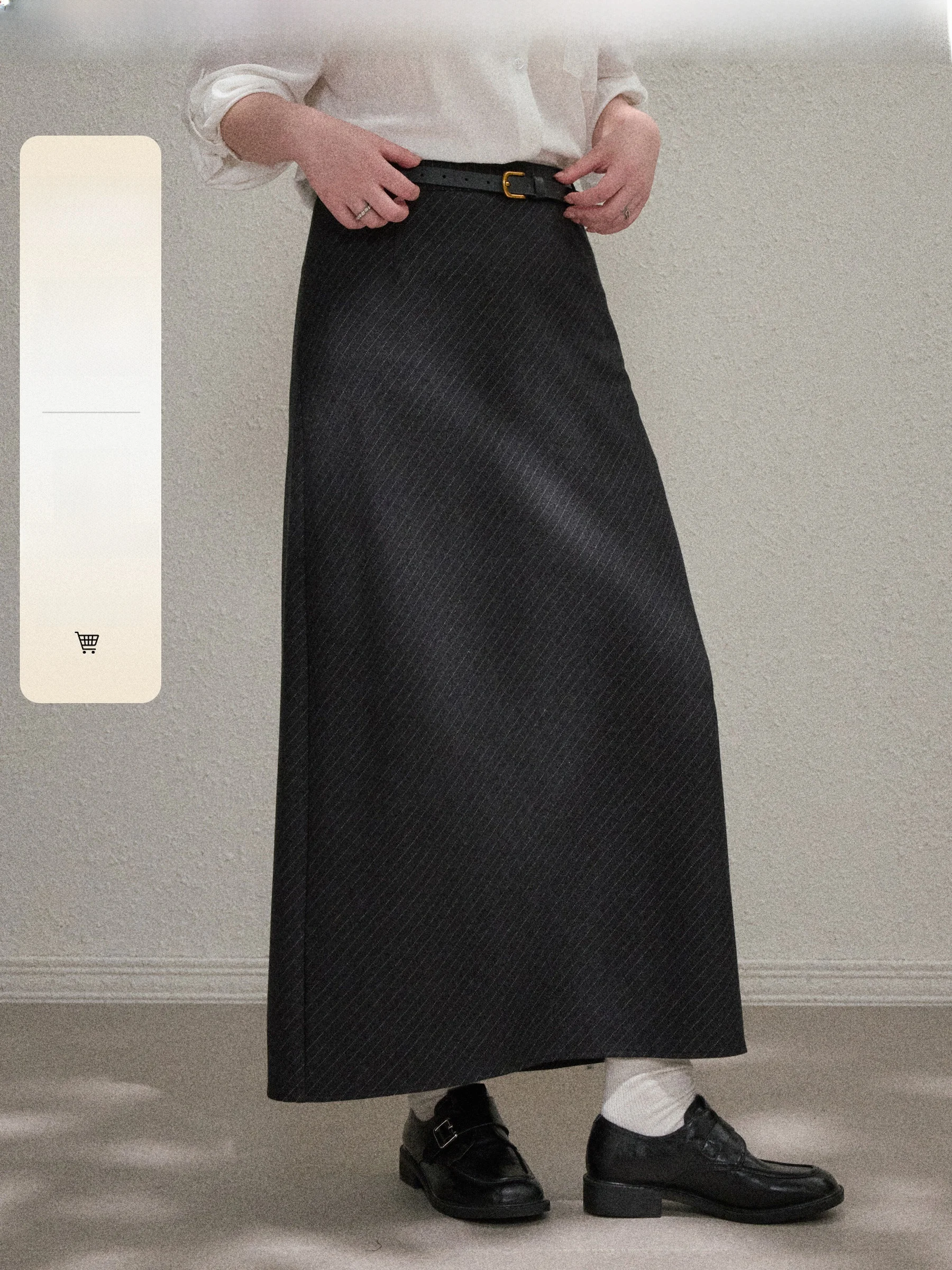 

Faionable утягивающий клетчатый костюм Dr, длинная юбка больших размеров, юбка Jululook для полных женщин, Ele Commute Sle