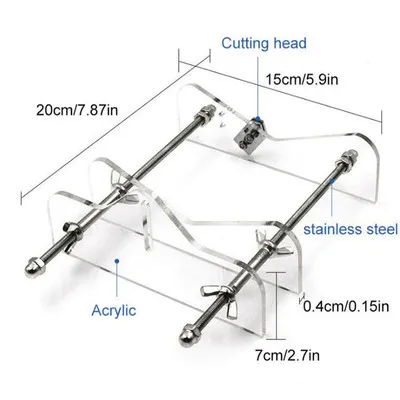 Máquina de cortar garrafas de cerveja, corte de vidro profissional, faça você mesmo ferramentas de corte de garrafas de champanhe e frascos, kit de