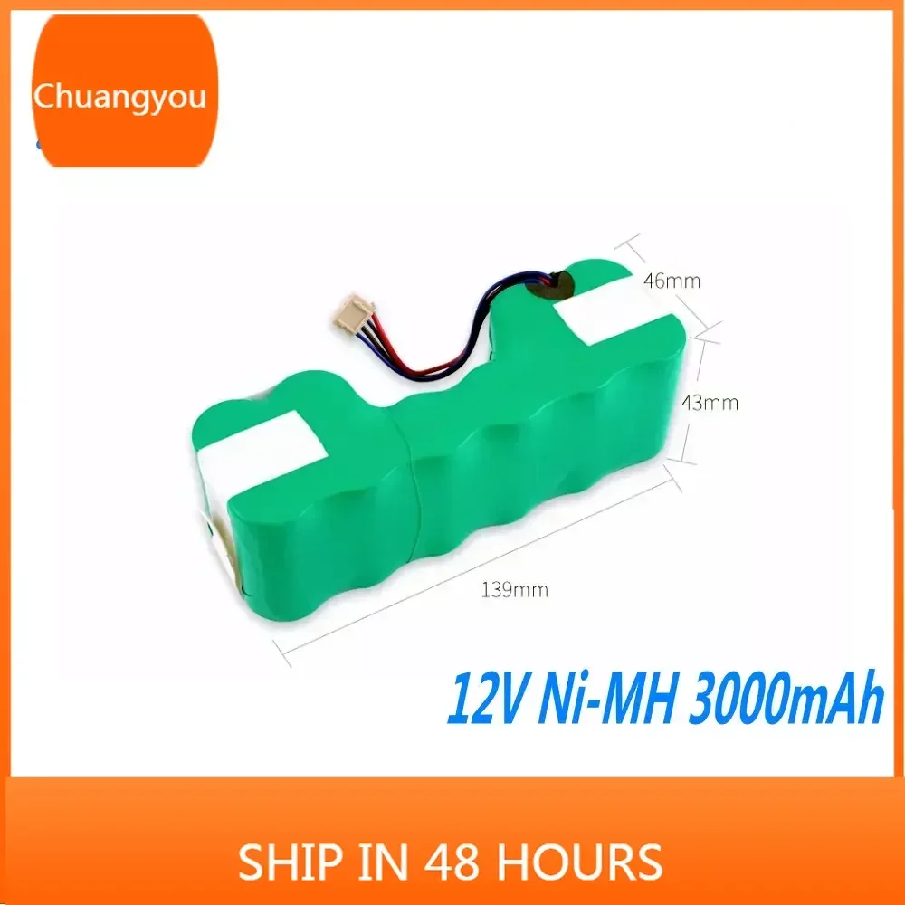 12V 3000mAh  For Ecovacs Deebot DE5G DM88 902 901 610 DD35 DE55/53 DG710 DN33 DT88 DM65 Laptop battery