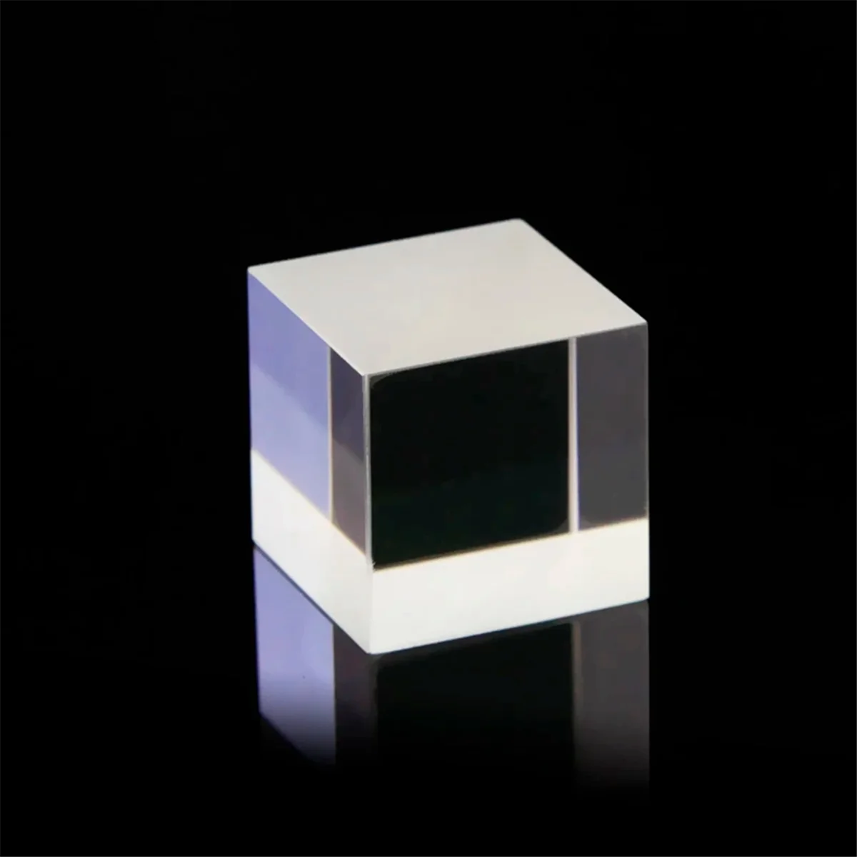 Spectroscopic Prism Small TV Semi-Transparent Holographic Virtual Splitter Prism 25.4mm-Holographic Screen for HoloCubic image 4