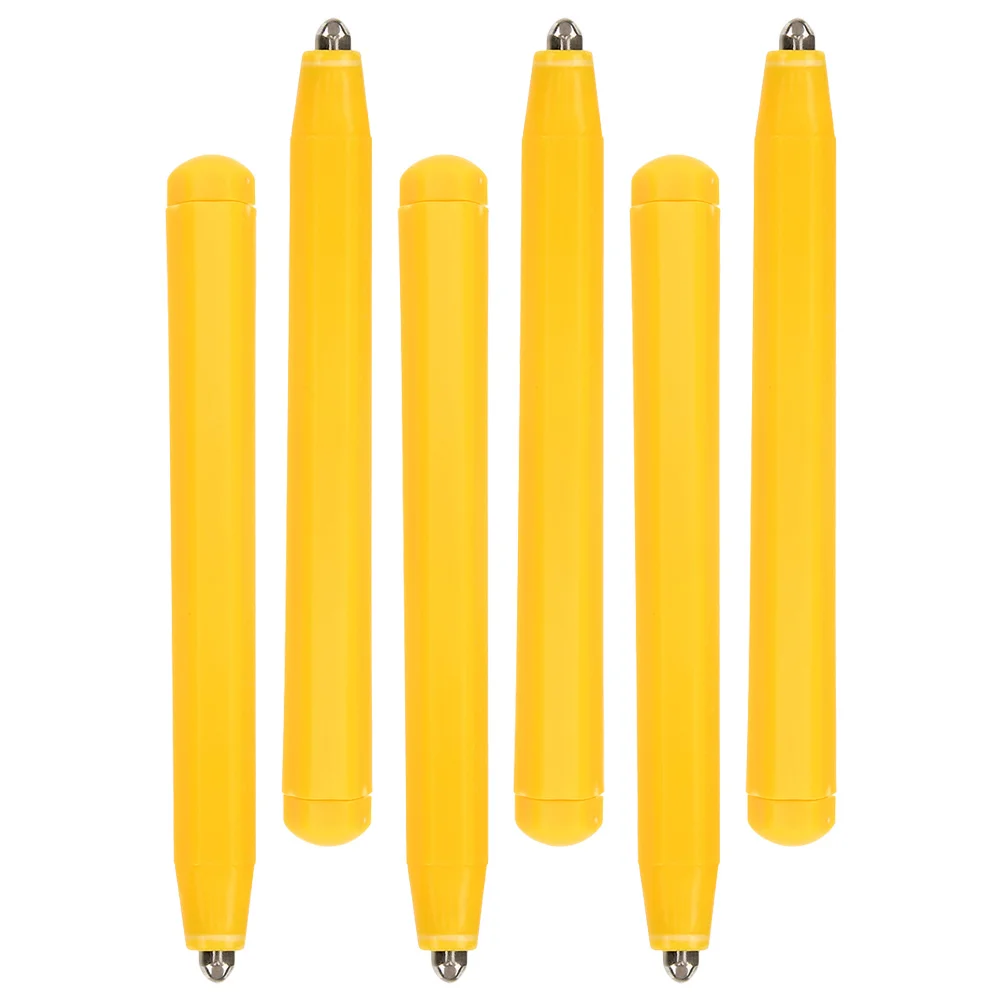 6 Pcs Magnetic Drawing Board Pen Pens Handheld Plastic Painting Replacement Child Writing