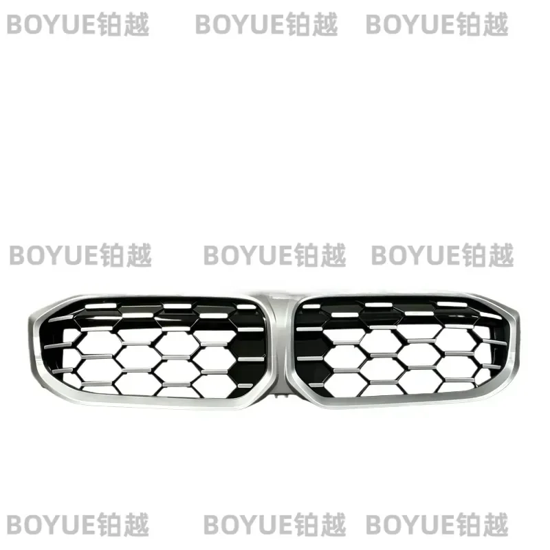 Suitable for BMW 3 Series G20LCI/G28LCI starry sky grille with silver frame and silver dots front grille