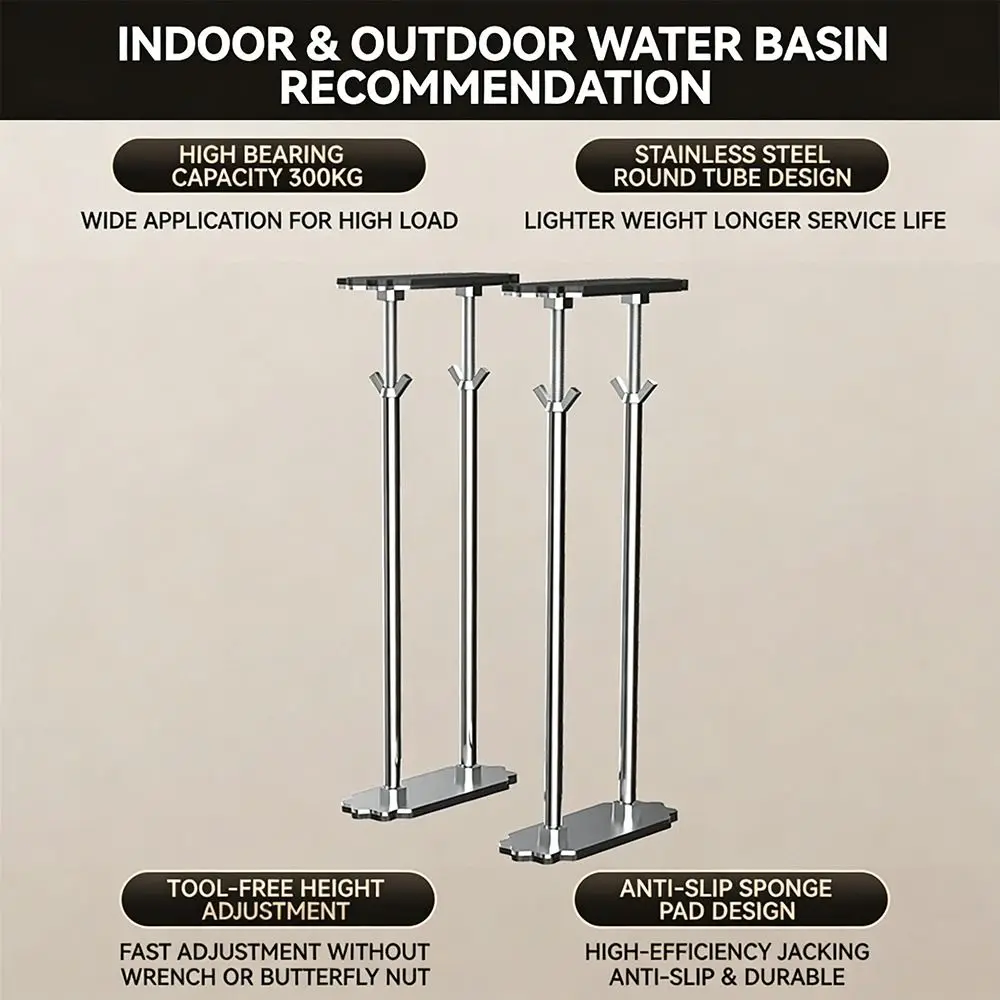 Adjustable Undermount Sink Supports Multifunctional Long-Lasting Durability Kitchen Sink Brackets