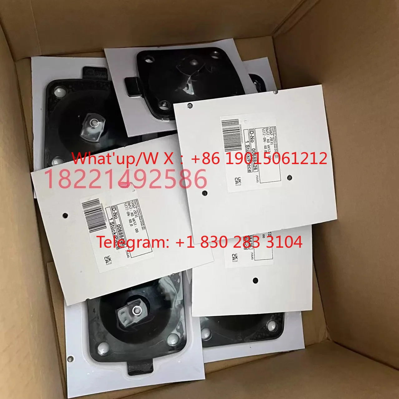 DN8 Double Diaphragm Order Number 677674 Diaphragm Valve Seals