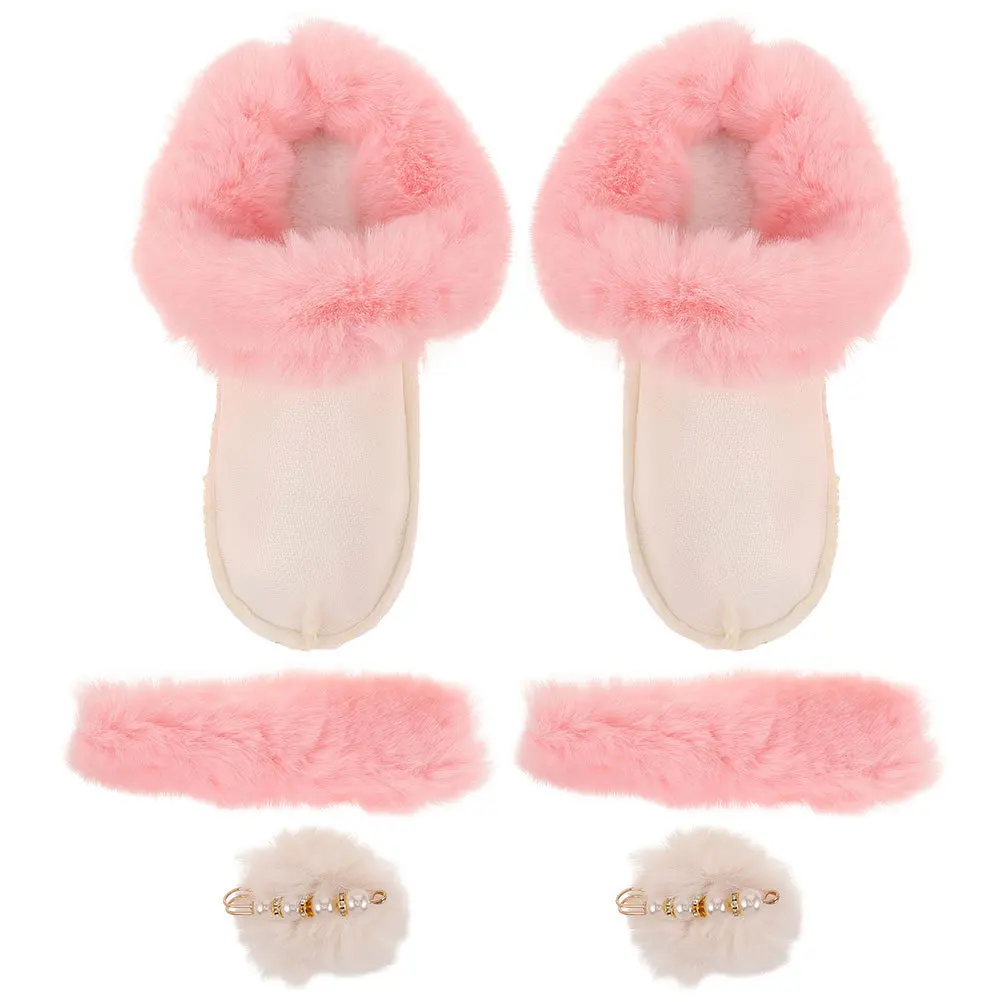 

1Set Thick Cotton Shoe Stockings Shoes Warm Liner Removable Washable Winter Inner Insoles Soft Comfortable Size 40-41