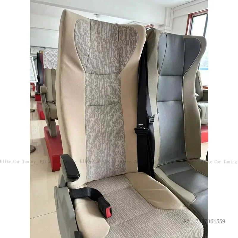 High Quality Leather Fabric Car Seats with Adjustable Backrest for Bus and Auto Use