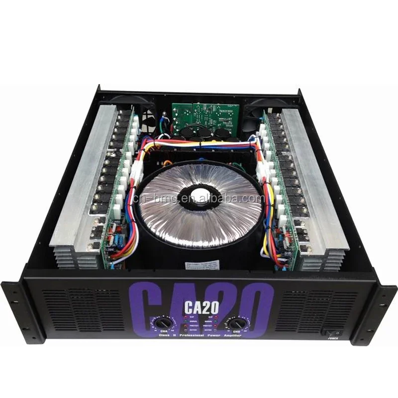 CA2 CA4 CA9 CA12 CA18 CA30 CA50 Professional Sound Standard CA20 Power Amplifier 1300 Watts x/ CA20 Crest Audio Power Amplifier