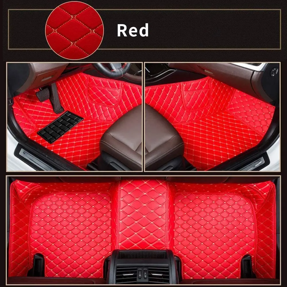 3D leather Waterproof Custom Car Floor Mats For Mercedes Benz B-CLASS W245 W246 W247 B160 Auto Carpets Accessorie Floor Liners view 5