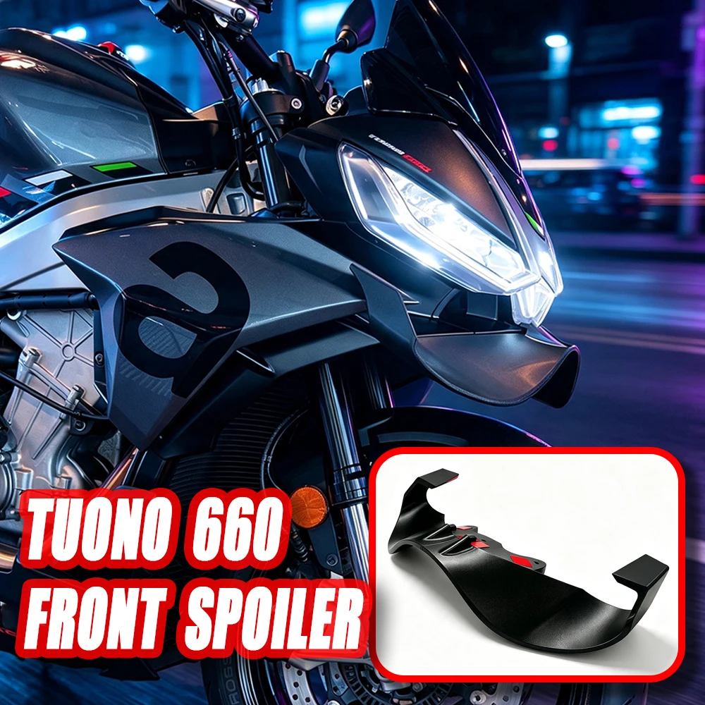Передний нижний спойлер (накладка) GP Wing для Aprilia Tuono 660, 2021-2024 гг.