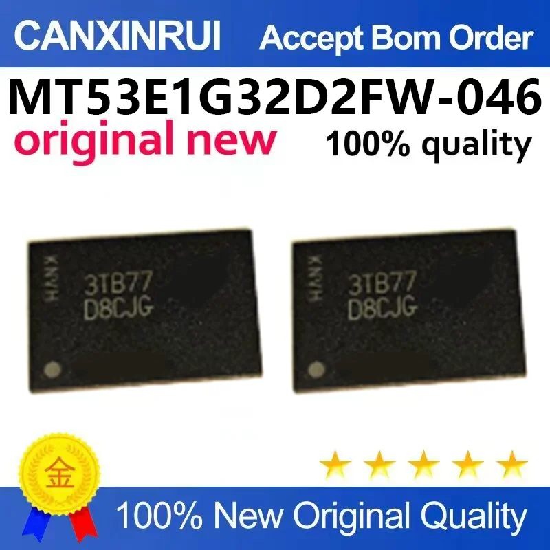 （5pcs-100pcs）Original genuine MT53E1G32D2FW-046 WT: B silk screen D8GJG memory chip