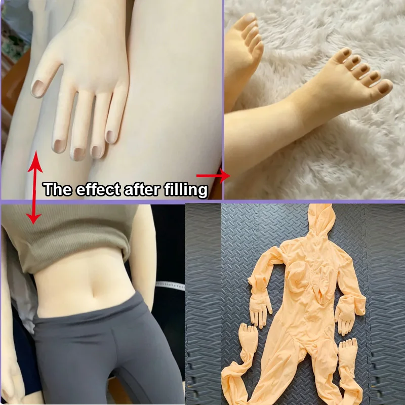 Handmade Cloth Cushion Mannequin Doll Covers Men's Hug Pillow Cover No Filling Cosplay Fun Personalized Decoration Cover