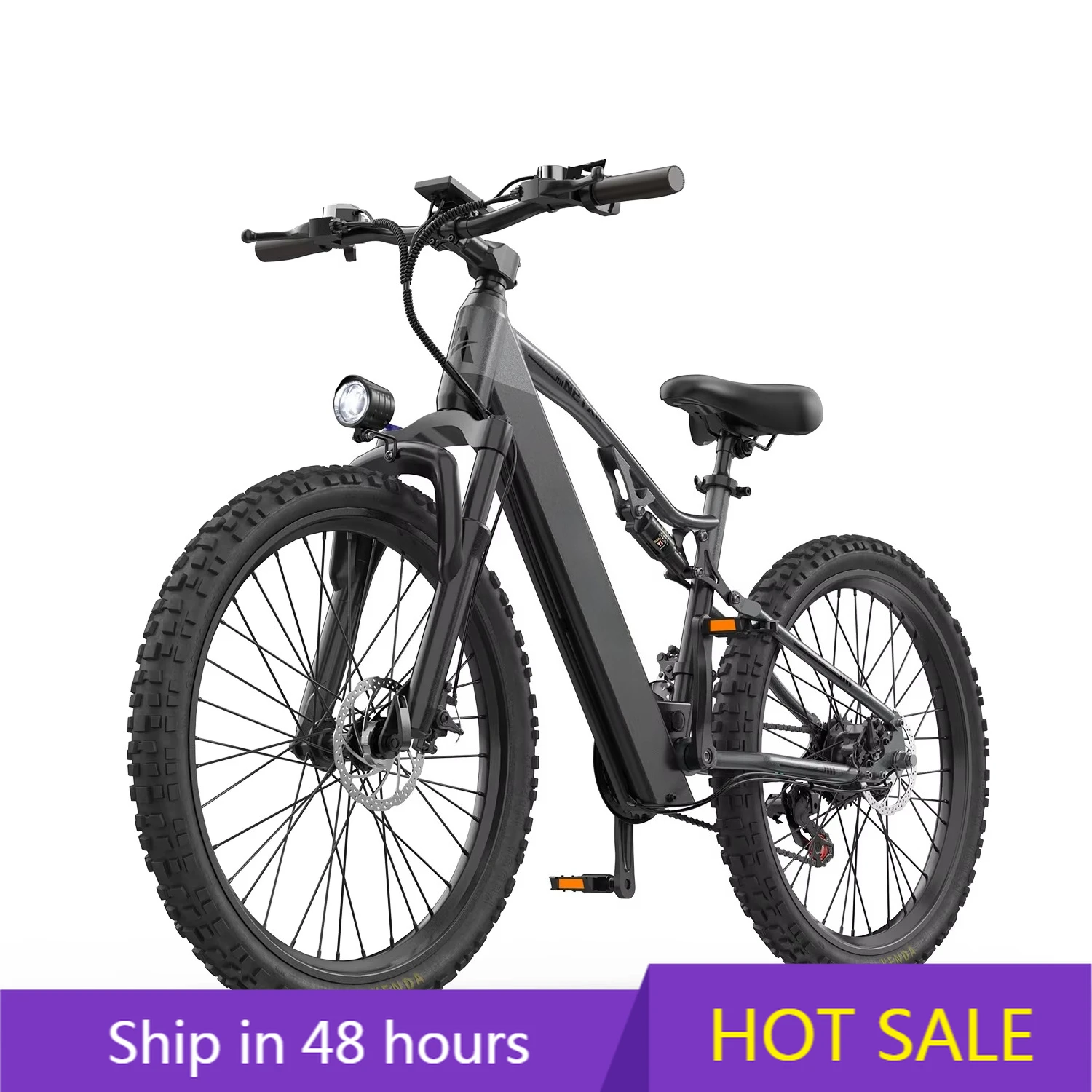 

POWER LEAP Aairsk NEW Ebike Electric Bicycle 26 Inches Tires 500W Mountain Bike 48V 20AH 60 Miles Assistive Electric Bicycle