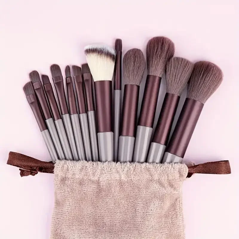 Make-upborstelset Zachte pluizige professionele cosmetische foundation Poeder Oogschaduw Kabuki Blending Make-upborstel Beauty Tool Make-up