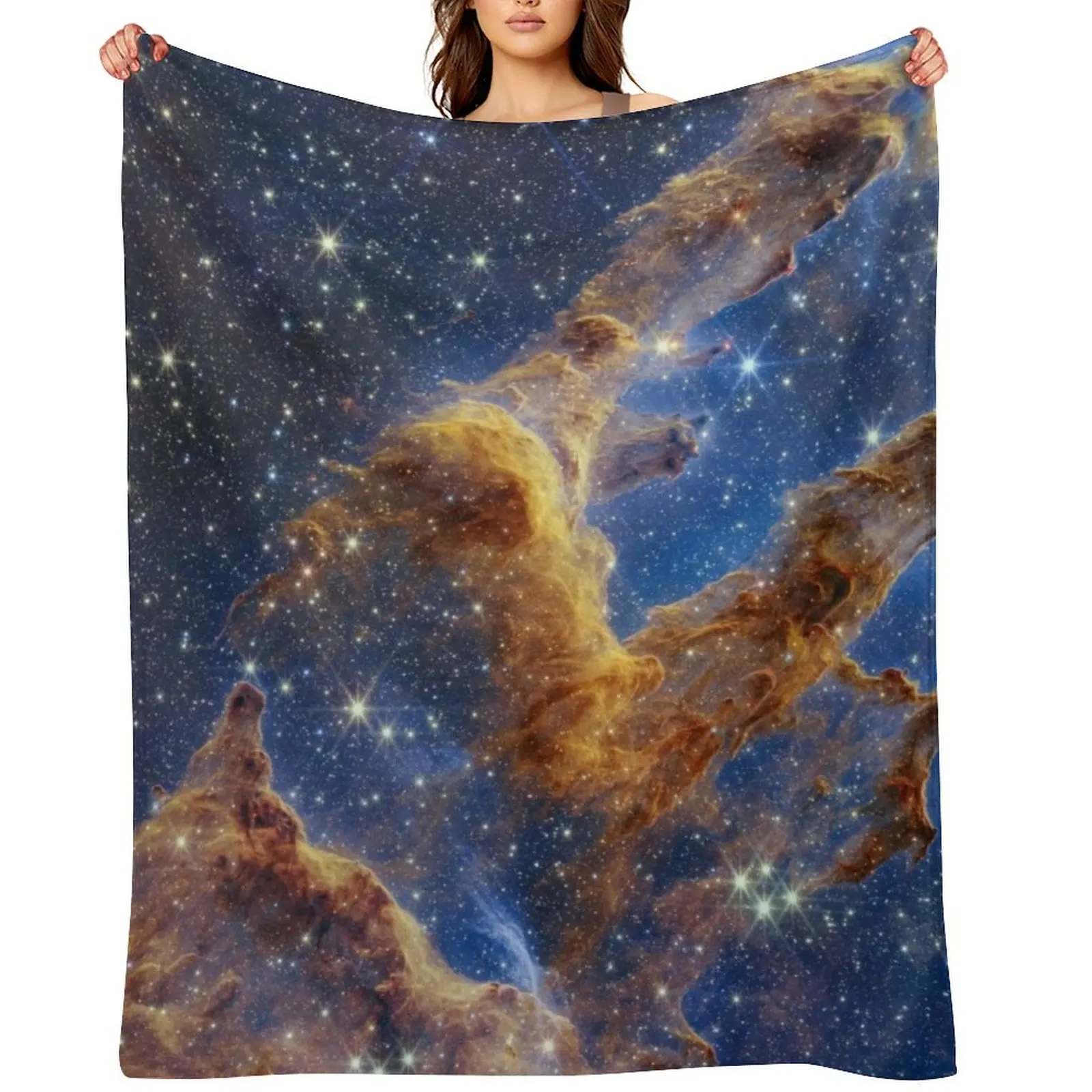 

New james webb space telescope image Throw Blanket Giant Sofa christmas decoration decorative Thermals For Travel Blankets