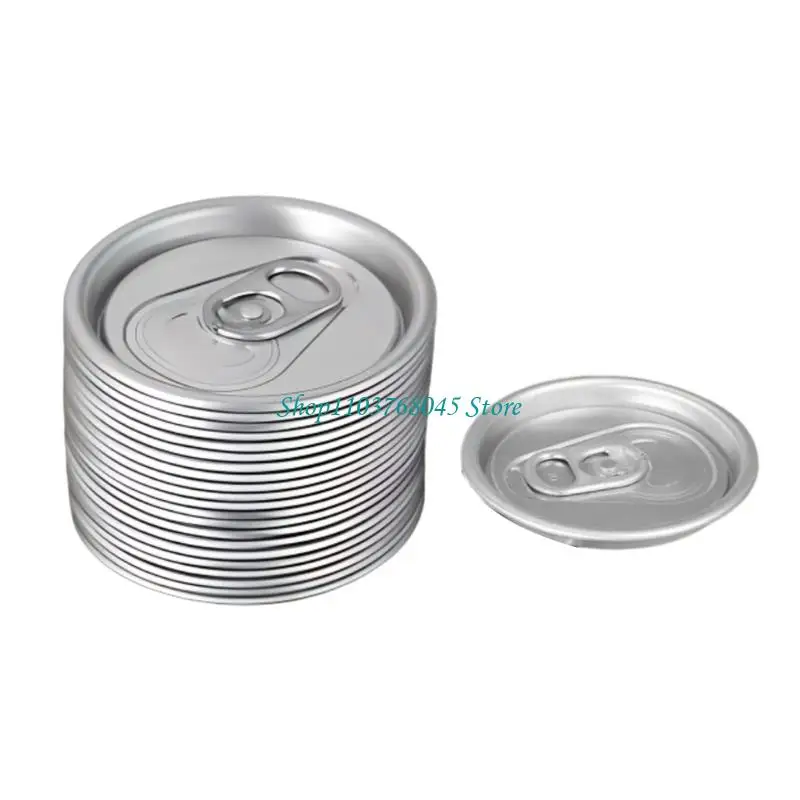 R53F 20Pcs Aluminum Pull Tab Lid For Can Stable And For Daily Use