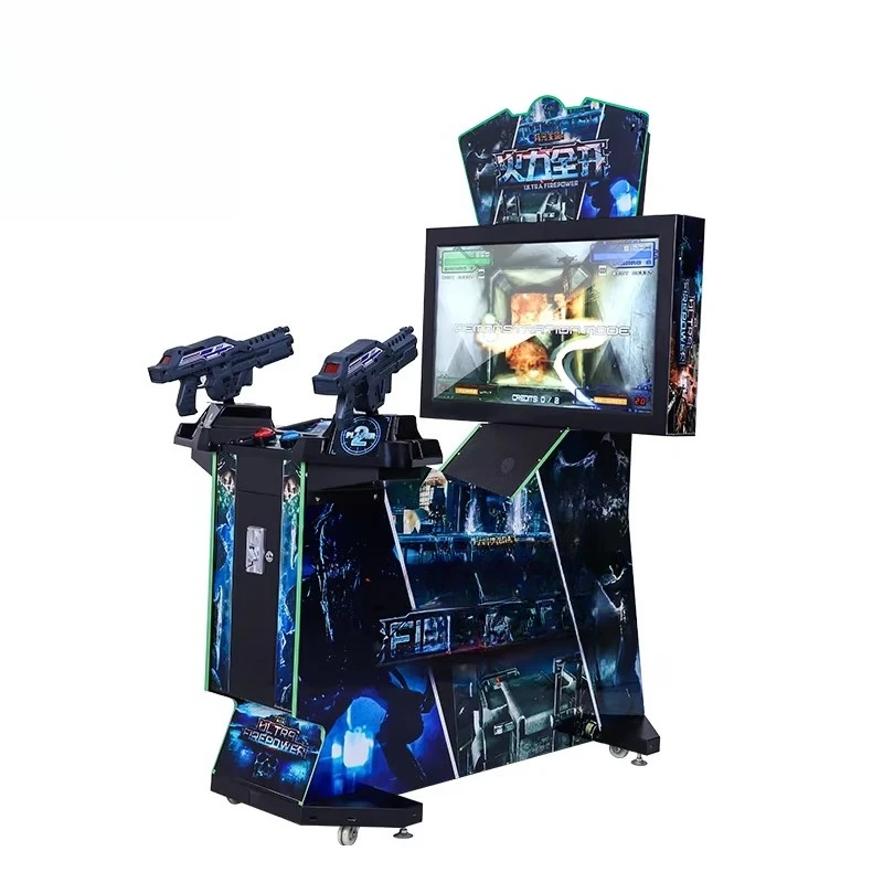 2023 hot-selling arcade coin-operated 2-player interactive video game shooter