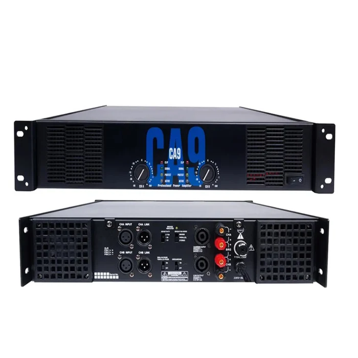 CA2 CA4 CA9 CA12 CA18 CA30 CA50 Professional Sound Standard CA9 Power Amplifier 1200 Watts X/ CA9 Audio Power Amplifier