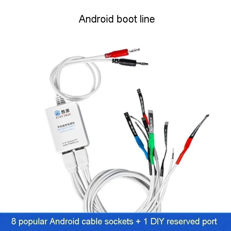 Zhikai Power Supply Test Cable Mobile Boot Line for iphone 6-15 Promax for Android for Huawei for OPPO  Repair Boot Tester Tool