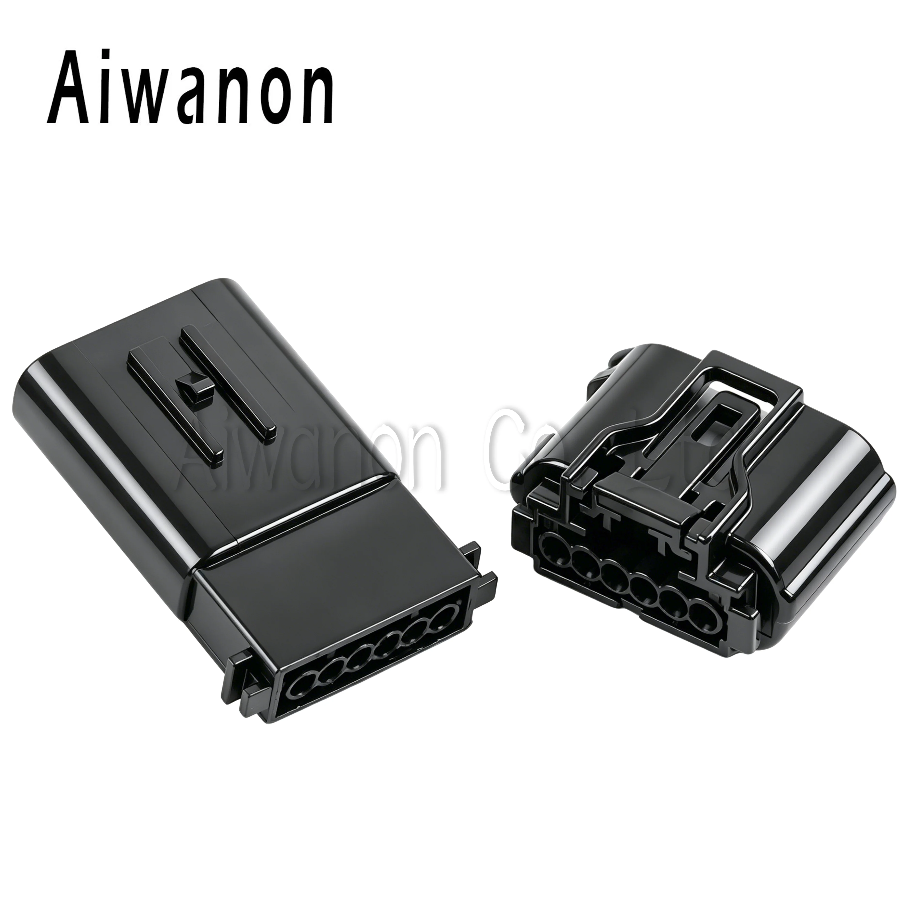 1 Set 6 Pin 6189-7100 Car Accelerator Pedal MAF Reversing Radar Electrical Connectors Wire Harness Plug For 90980-12831