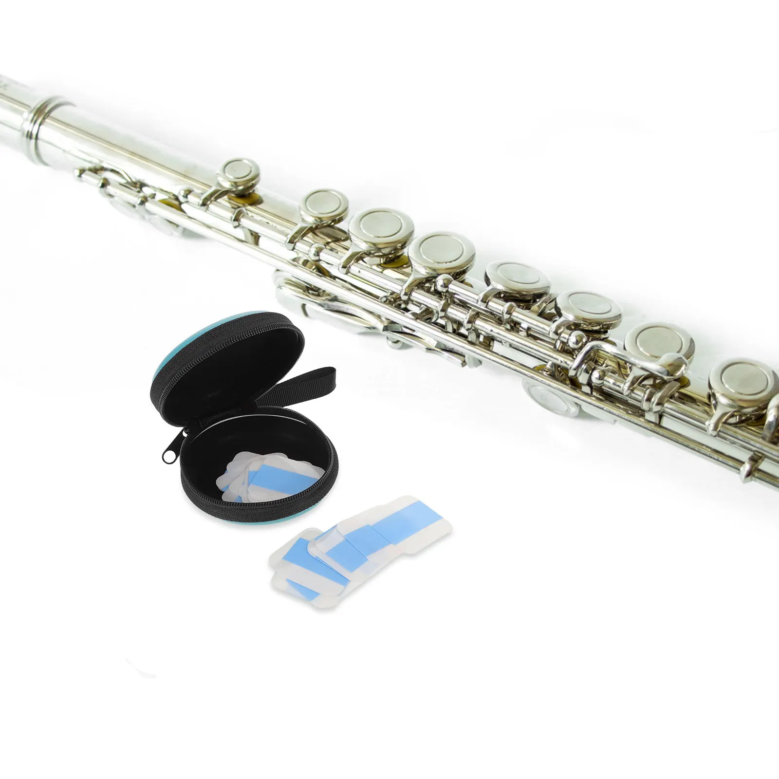 20Pcs Dizi Membranes Self-Adhesive Transparent Flute Film Thin Protective Membrane for Bamboo Flute Replacement Enhances Sound