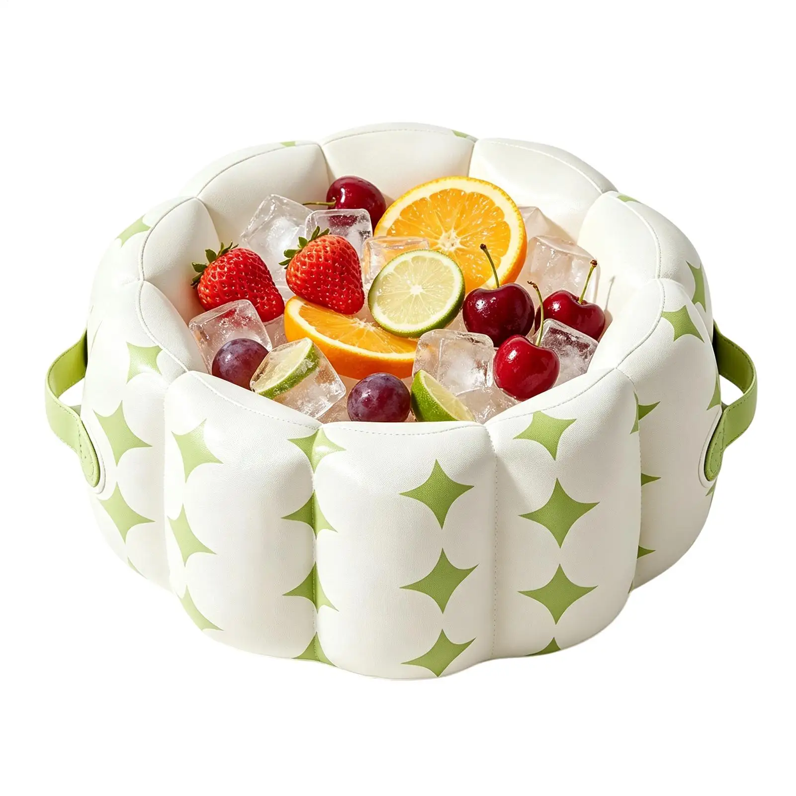 Summer Inflatable Pool Party Ice Bucket Outdoor Folding Bucket Portable Water Bucket Large Capacity Inflatable Cooler