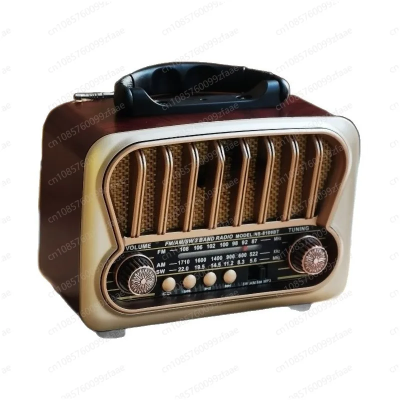 

FM medium wave shortwave Bluetooth speaker plug-in card audio charging