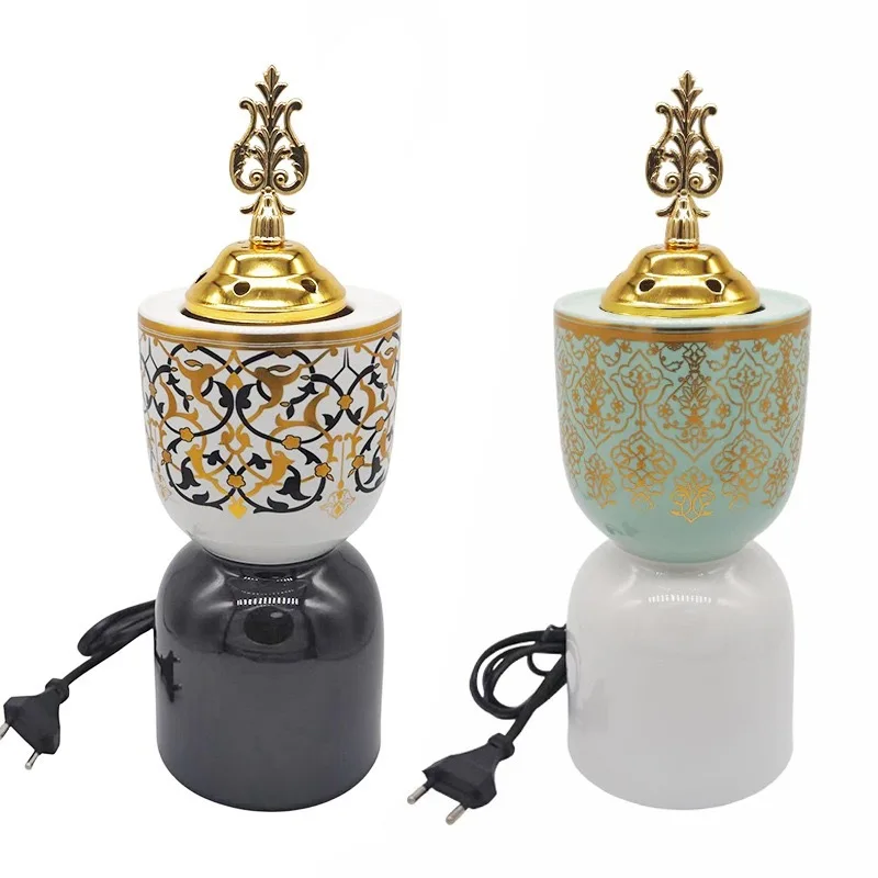 Festival Ornament Plug-in Electric Incense Burner Indoor Sandalwood Burner Ceramic Incense Burner