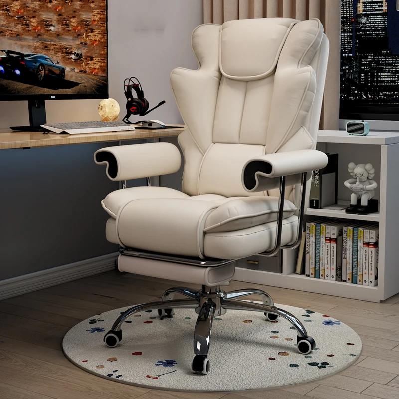 Luxury Salon Office Chair Throne Study Vanity Swivel Makeup Playseat Recliner Office Chair Cheap Silla Oficina Home Furniture