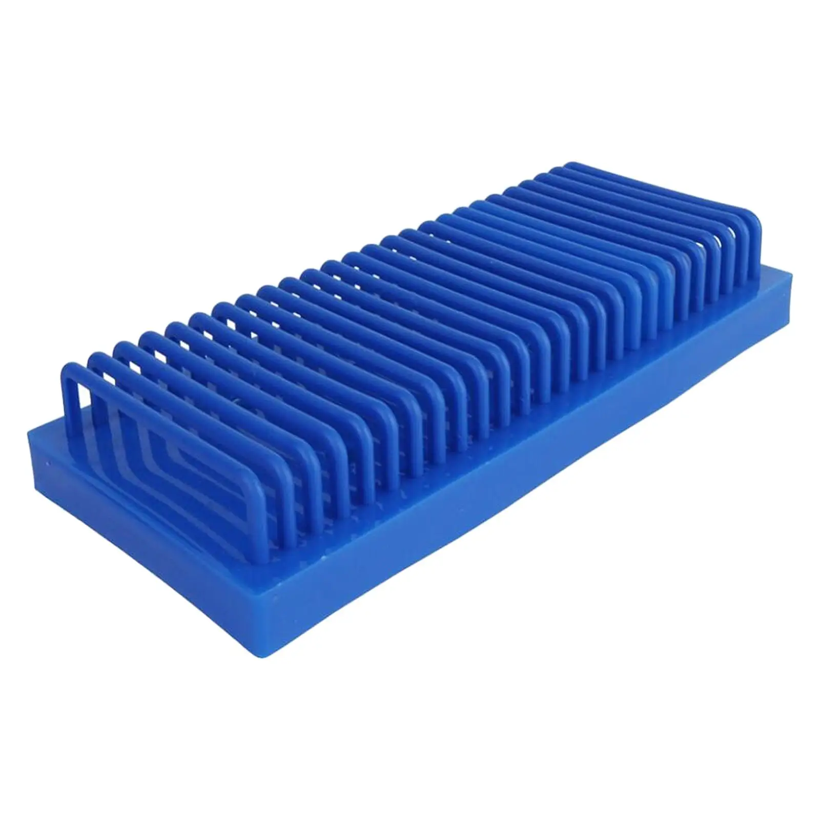 Rectangle Rack Holder Freestanding Lab Science Glassware Blue