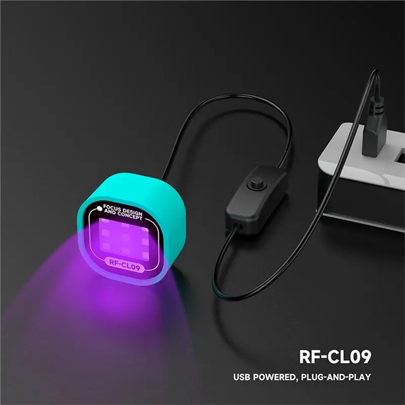 A34R UV Curing Lamp Fast And Efficient Wireless Use For Shadowless Gue UV Optical Glue