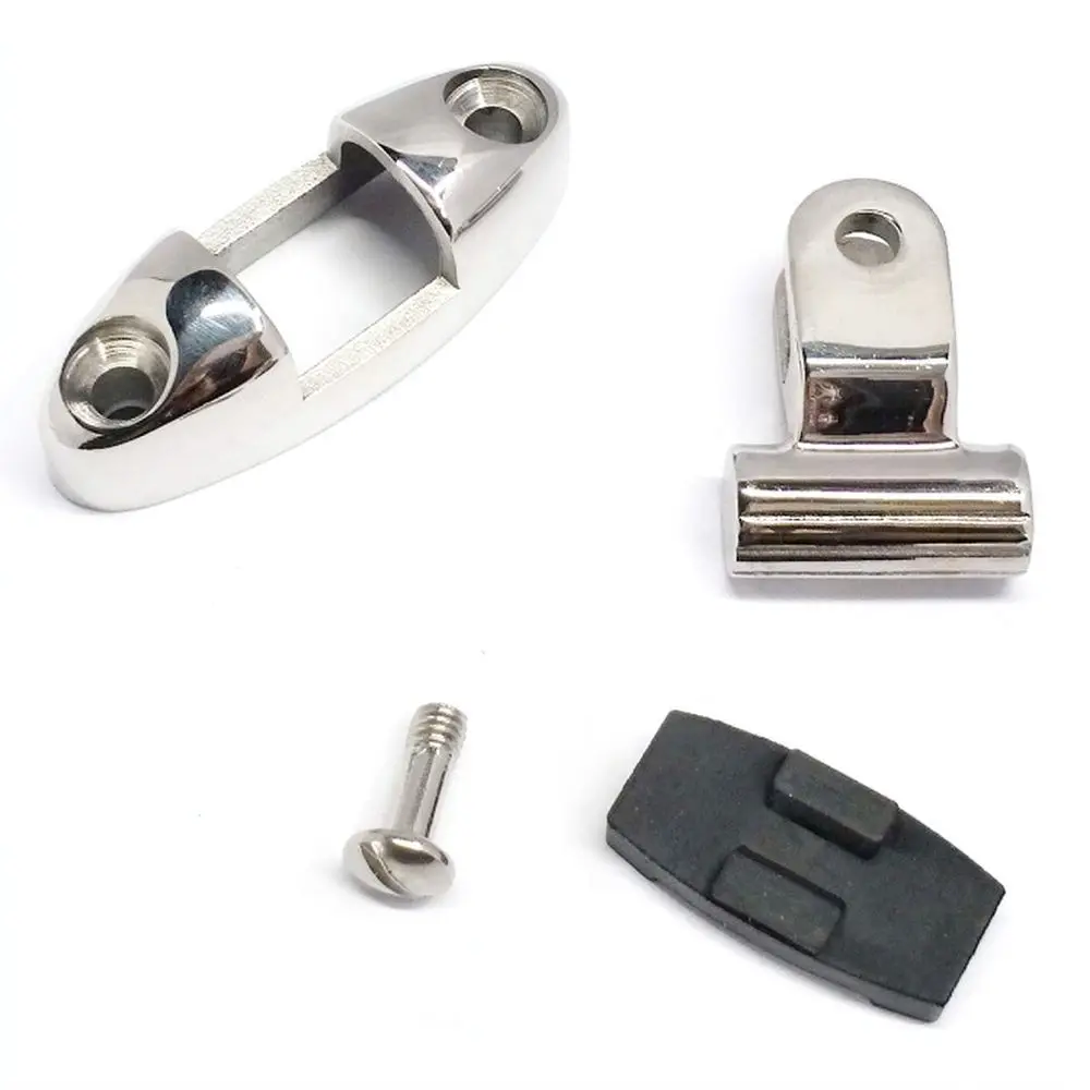 Stainless Steel 316 Swivel Hinge For Marine Deck Rotating Hardware Boat Yacht Connector Sturdy Maintenance Part