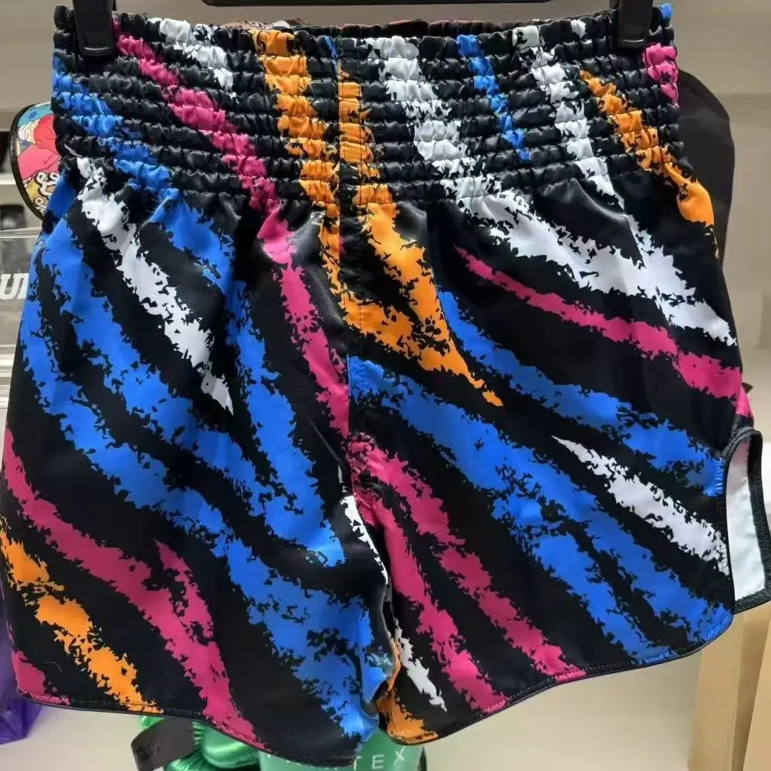 Original Training Gym Fighting Shorts Fitness Muay Thai Shorts New Design Print MMA Gym Boxing Training Shorts