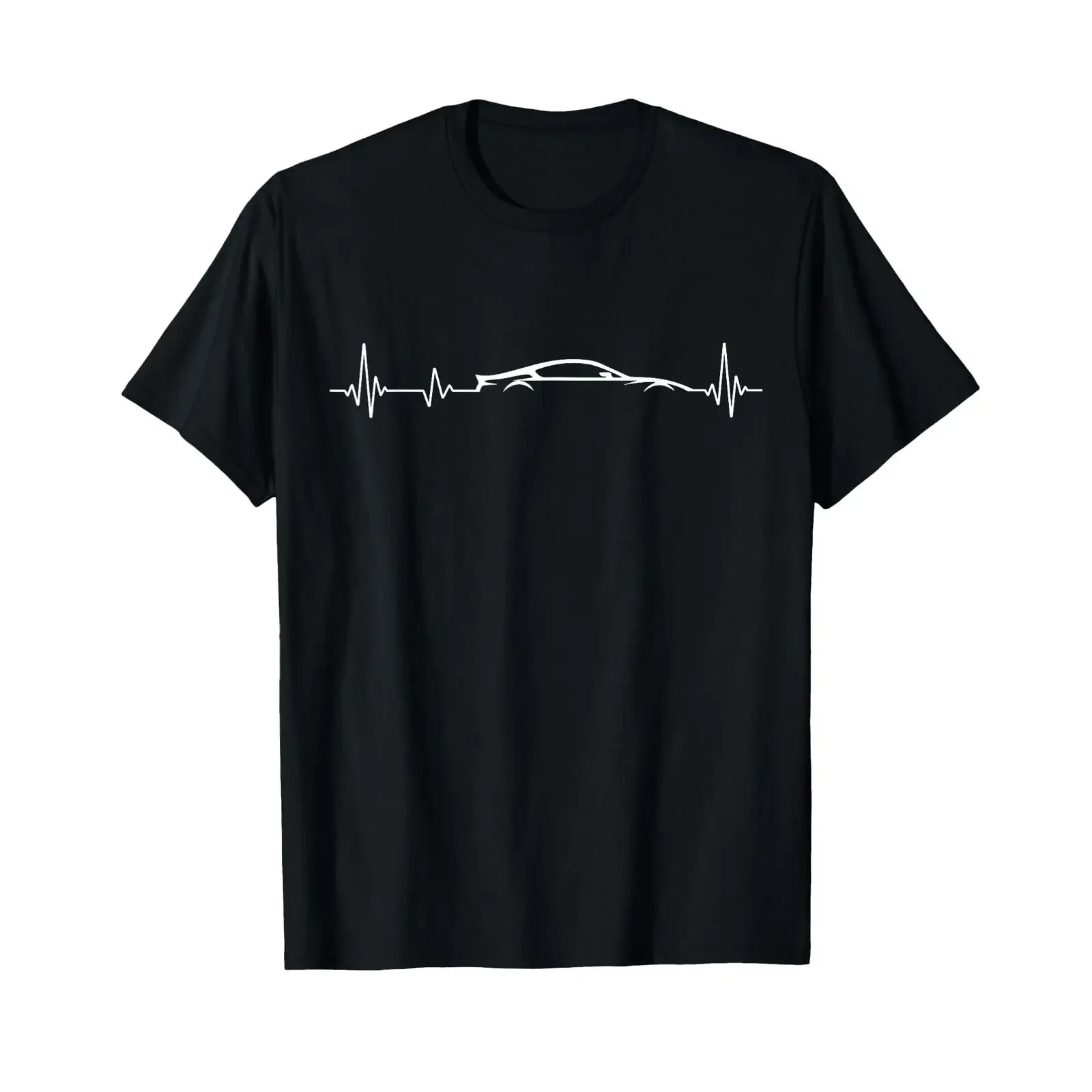 Car Guy Heartbeat Enthusiast Exotic Racing Lover T Shirt vintage Washed fashion designer clothes Top For Everyday Wear graphic