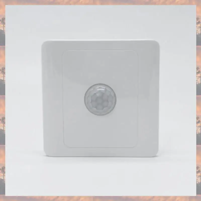 N75R-6X PIR Interruptor de sensor de movimento infravermelho 220V Controle automático LED Interruptor de iluminação da lâmpada Detector de indução corporal inteligente