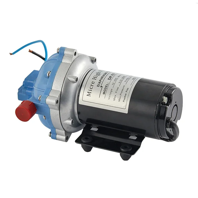 

Лидер продаж70PSI мини-электрический мембранный насос высокого давления высокого напряжения 12 В постоянного тока водяной насос
