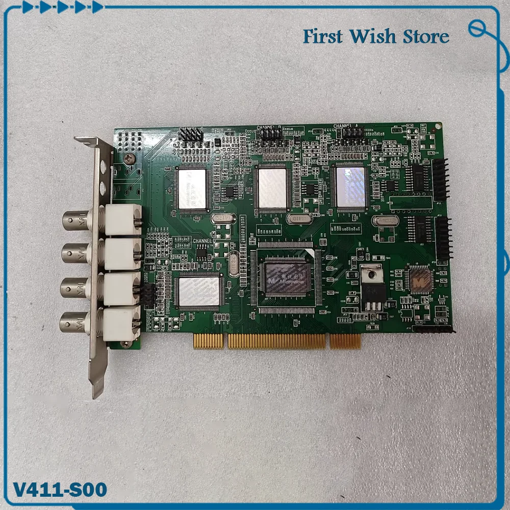 

Four-channel video capture card V411-S00
