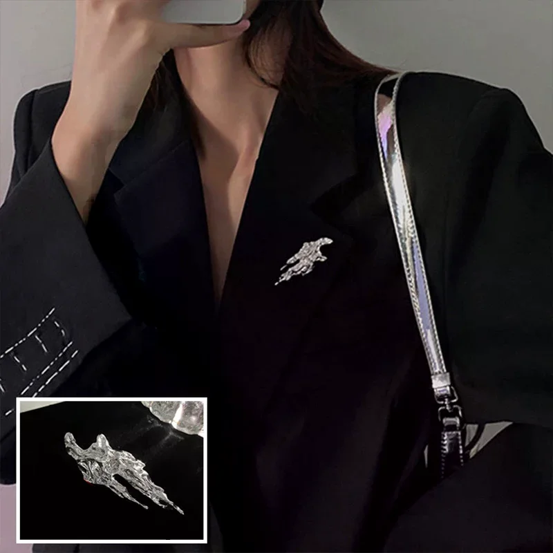 Spille Spille di perle a forma di cuore Vari accessori per abiti Spille commemorative