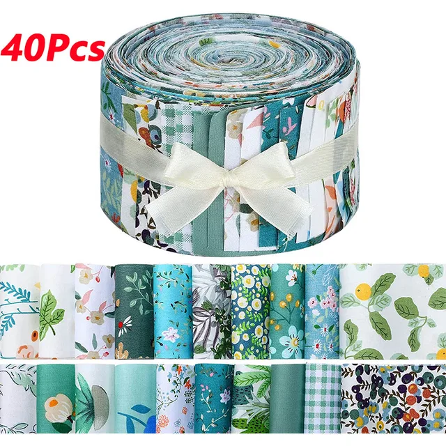 Tkanina bawełniana do rękodzieła Tkaniny do szycia Scrapbook Artcraft Tkanina tekstylna Patchwork 40 sztuk Rękodzieło Pikowanie Robótki ręczne DIY