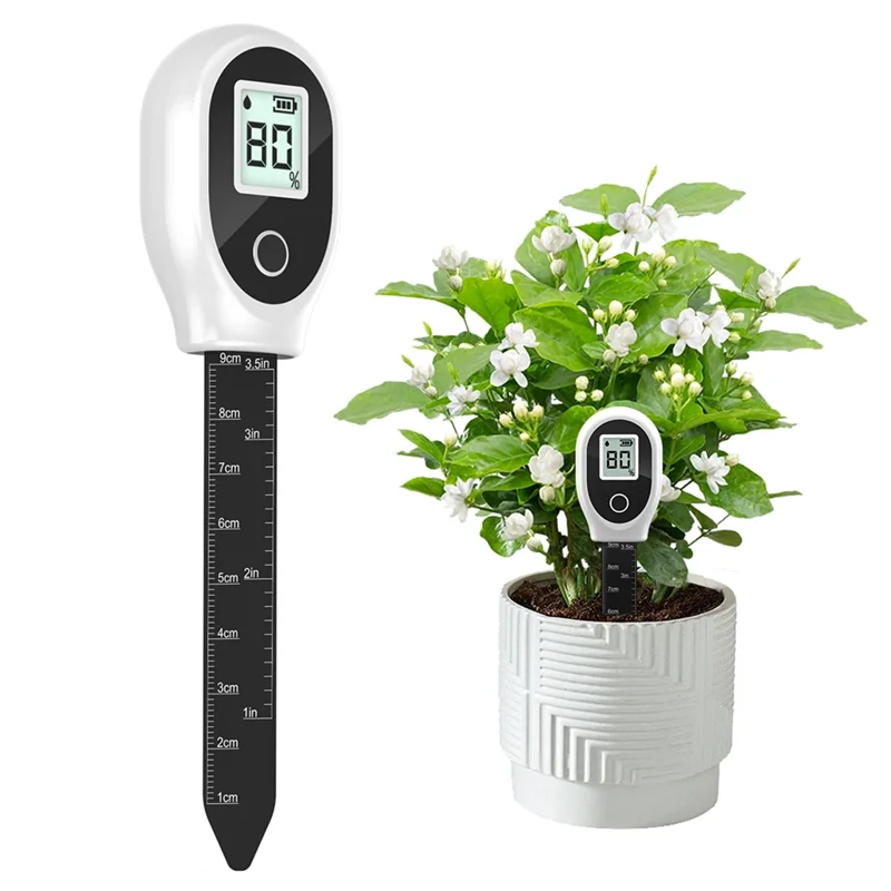 ABDJ-Soil Humidity Sensor High-Precision Moisture Meter For Garden Lawn Farm Orchard With Backlight And Scale With Screen Displa