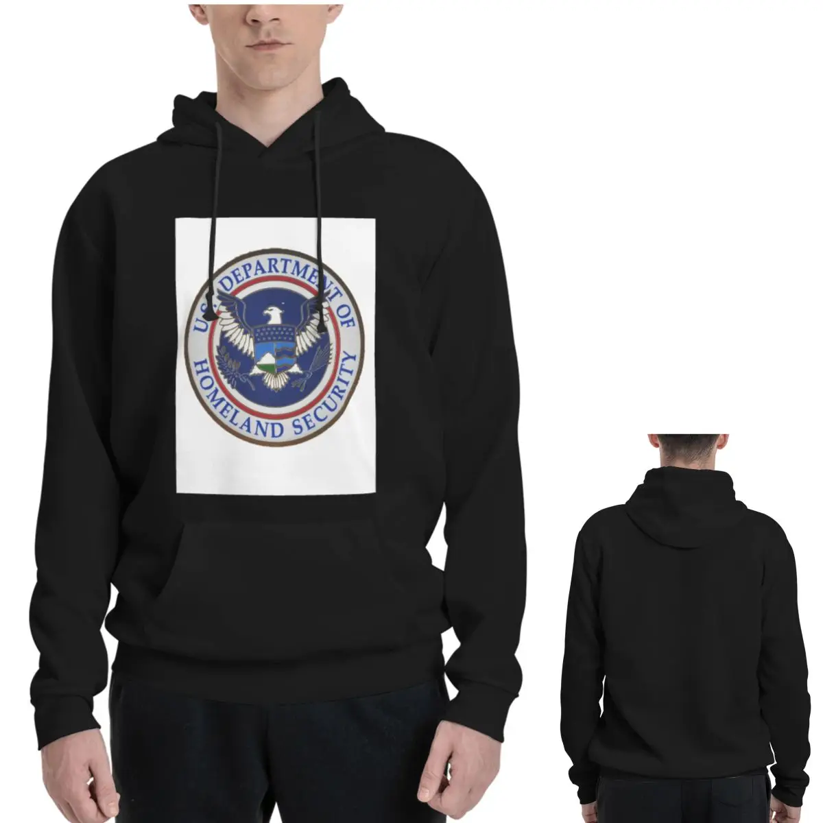 DHS - Department Of Homeland Security Hoodies Men Women Casual Pullover Sweatshirts Fashion Long Sleeve Clothing Autumn Winter