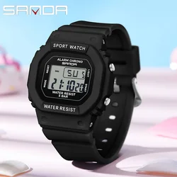 SANDA New G Style Digital Watch Men Waterproof Ms Watch Sport Men Watches Boy Girl Electronic relogio masculino Relógio mulher