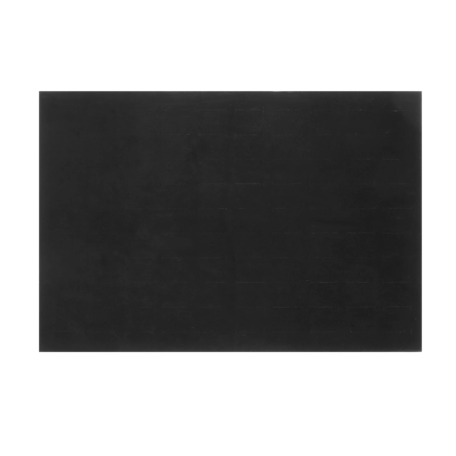 Bandeja de joias preta com inserção de espuma, anel, brinco, organizador de exibição para caixa de joias, solução de armazenamento empilhável