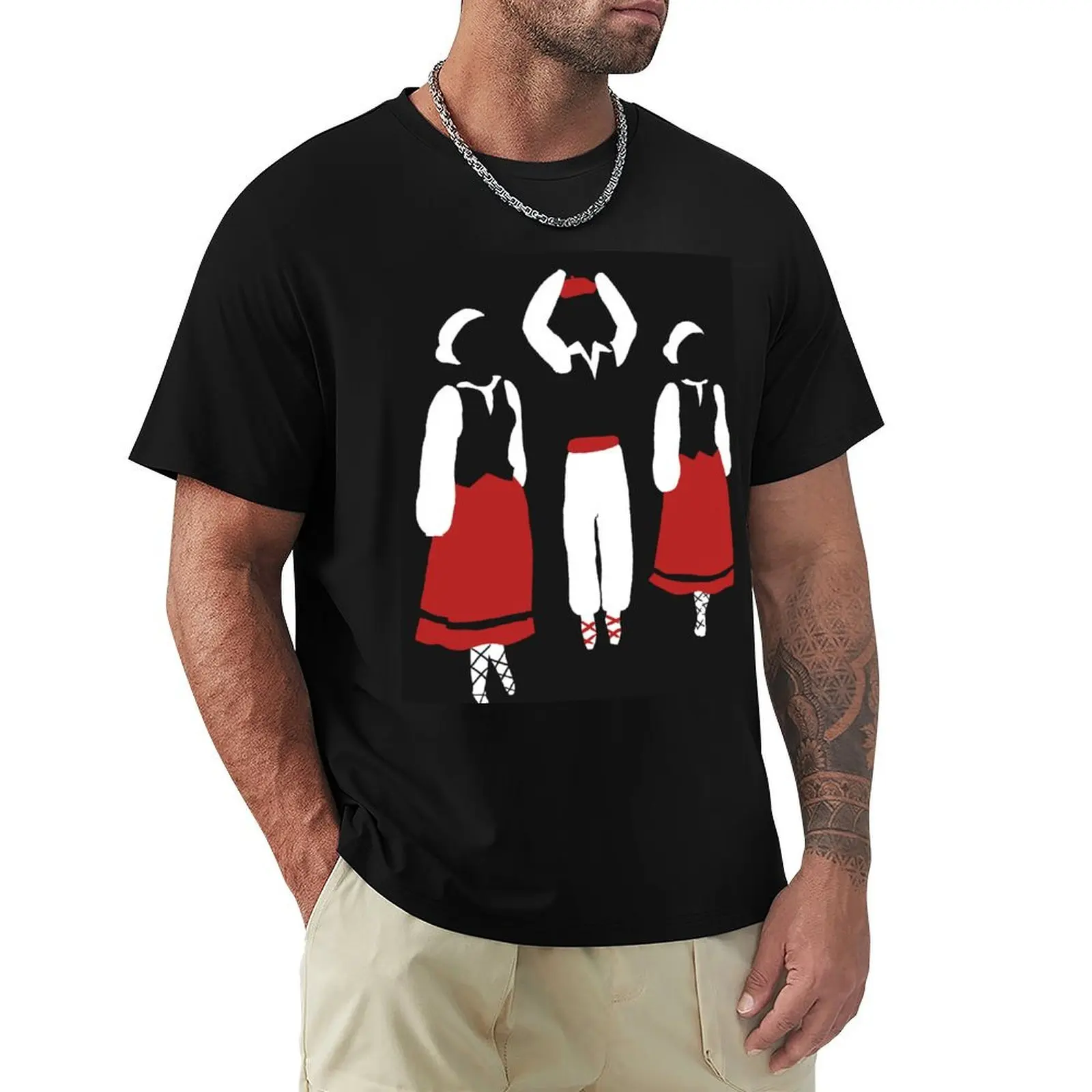Basque dances T-Shirt Lightweight Sport Basic T-Shirt