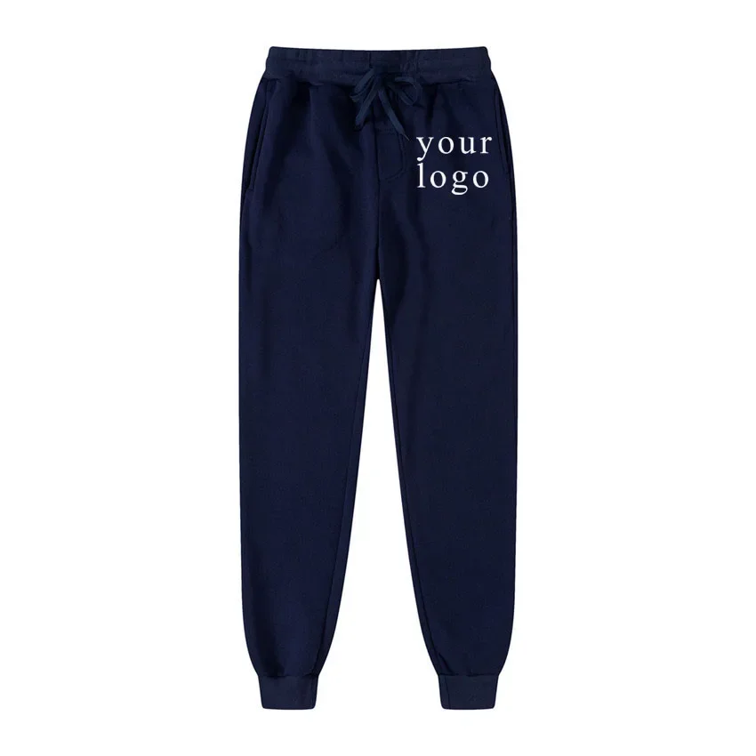 

2024 Fashion Your Own Design Brand Logo/Picture Personalized Custom Anywhere Men Women DIY Leisure and fashionable sports pants