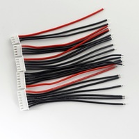 5pcs/lot 2S 3S 4S 5S 6S Lipo Battery Balance Charger Cable and AB clip IMAX B6 Connector Plug Wire Wholesale