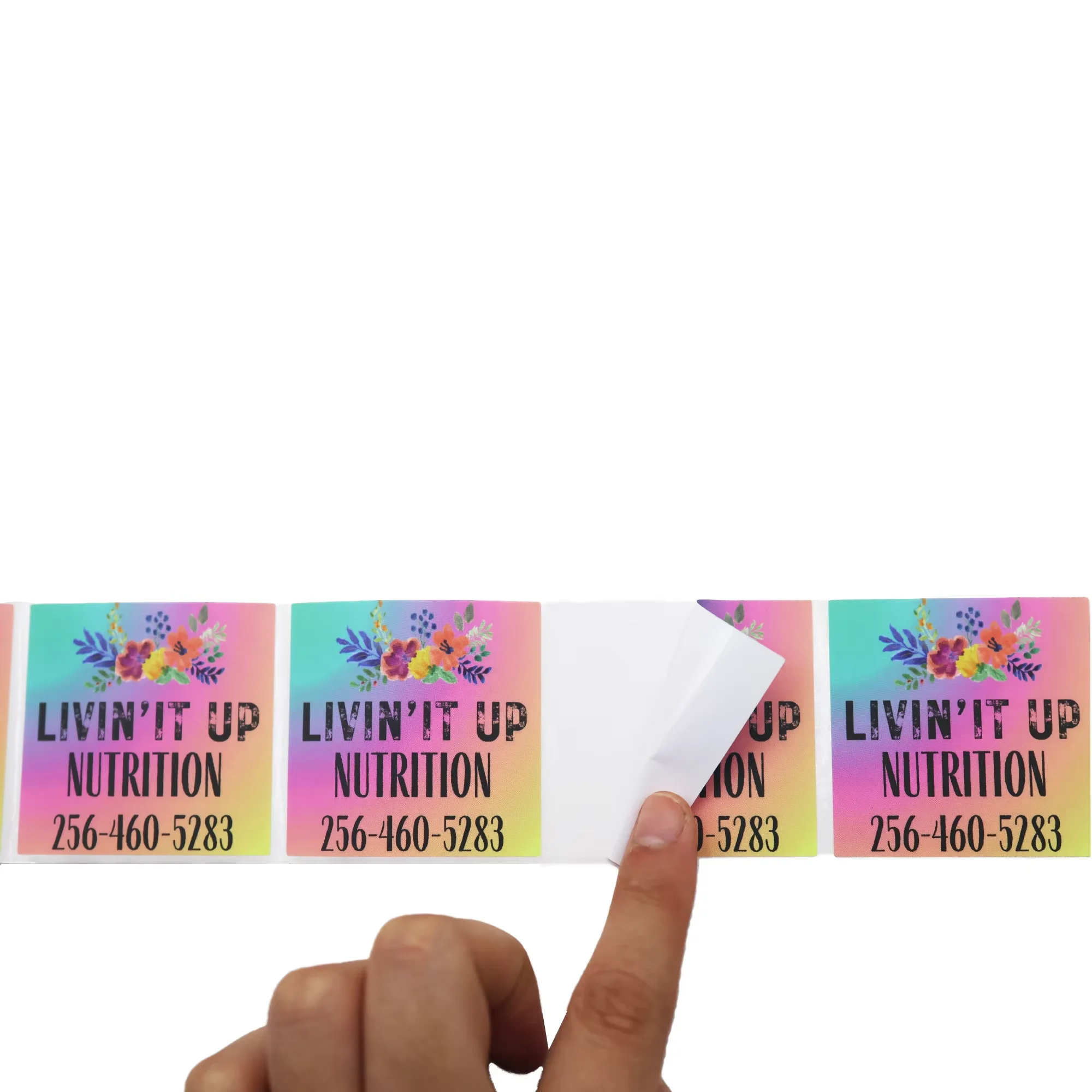 ملصقات زجاجة مربعة مخصصة | طباعة ملصقات الفينيل | ملصقات تغليف العطور بشعار #3