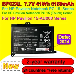 BP02XL New Laptop Battery For HP Pavilion PC 15 15-AU 849909-850 849569-421 TPN-Q172 TPN-Q175 HSTNN-LB7H BP02041XL 41WH